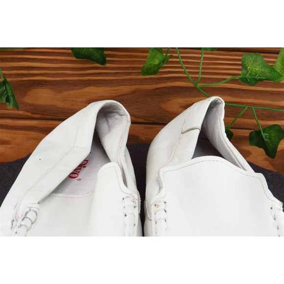 Il Divo Shoes Sz 9 M Off White Moccasin Leather‎ Men - Picture 3 of 7